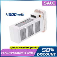 Promotion Phantom 3 SE Battery 15.2V 4500mAh LiPo 4S 23 Minutes for DJI Phantom 3 Professional/Standard/Advanced Drone Parts