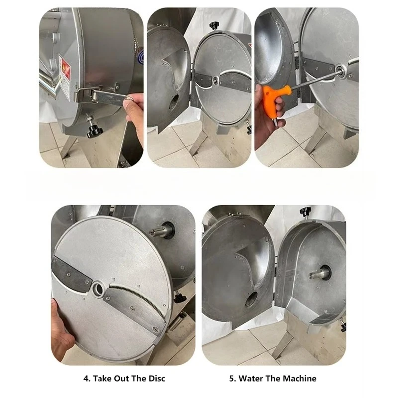 Automatic Electric Vegetable Onion Potato Cube Cutter Slicer Dicer for Restaurant Food Processor view 5