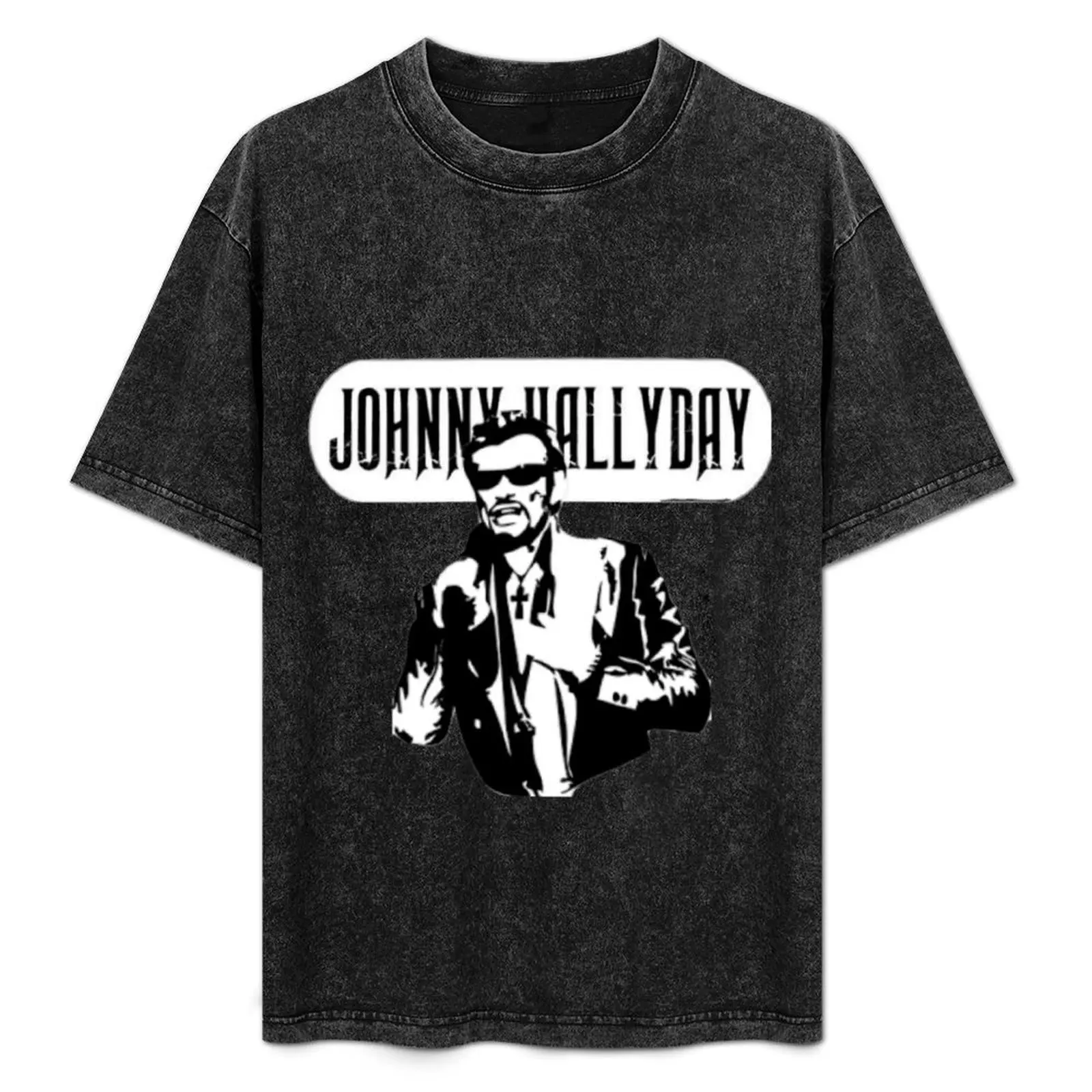 

johnny Hallyday essentiel T-Shirt Minimal Art Print T-Shirt