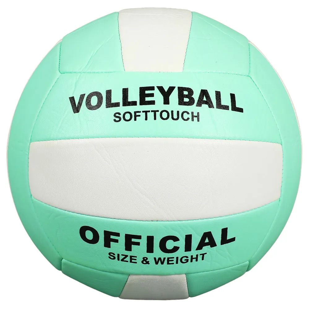 2Pcs Soft Indoor Volleyball Size 5 Adult Volleyball for Training Competition Vibrant Color Design Enhanced Ball Control