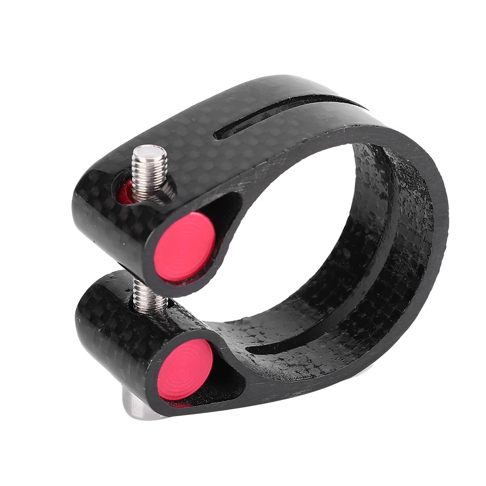 

Carbon Fiber Mountain Bike Bicycle Seat Post Clamp, Quick Release, 35mm