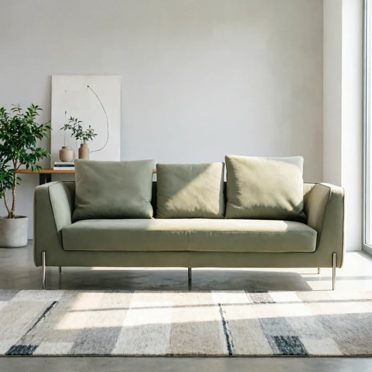 & Living room furniture high-end durable modern sofa segmented leather sofa