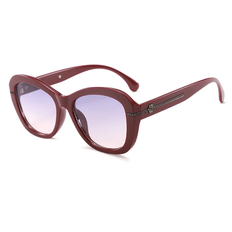 نظارات شمسية UV400 للبنات، عصرية، حساسية عالية، عصرية، بسيطة، للرجال والنساء، المجموعة الجديدة 2025