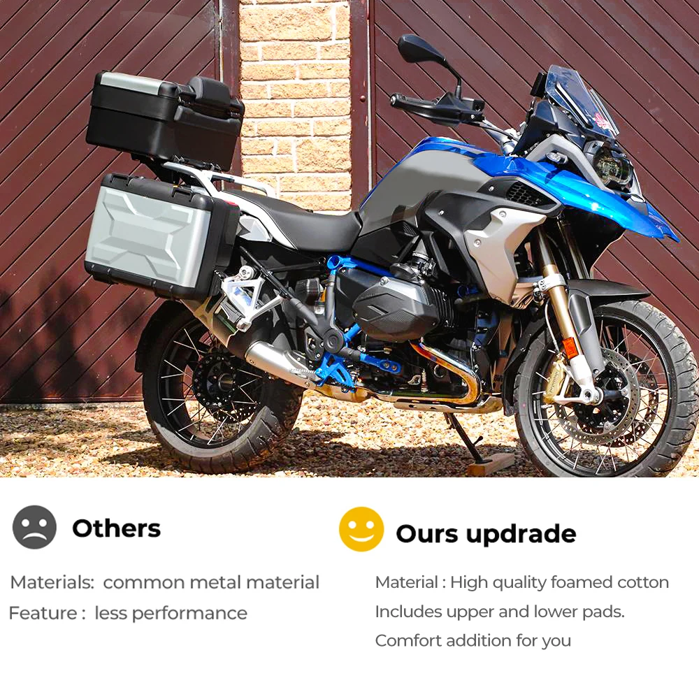 For BMW Top Vario Case For BMW R1200 1250 GS GS R1250GS LC ADV F800GS F750GS Adventure Vario Cases Motorcycle Backrest Pad