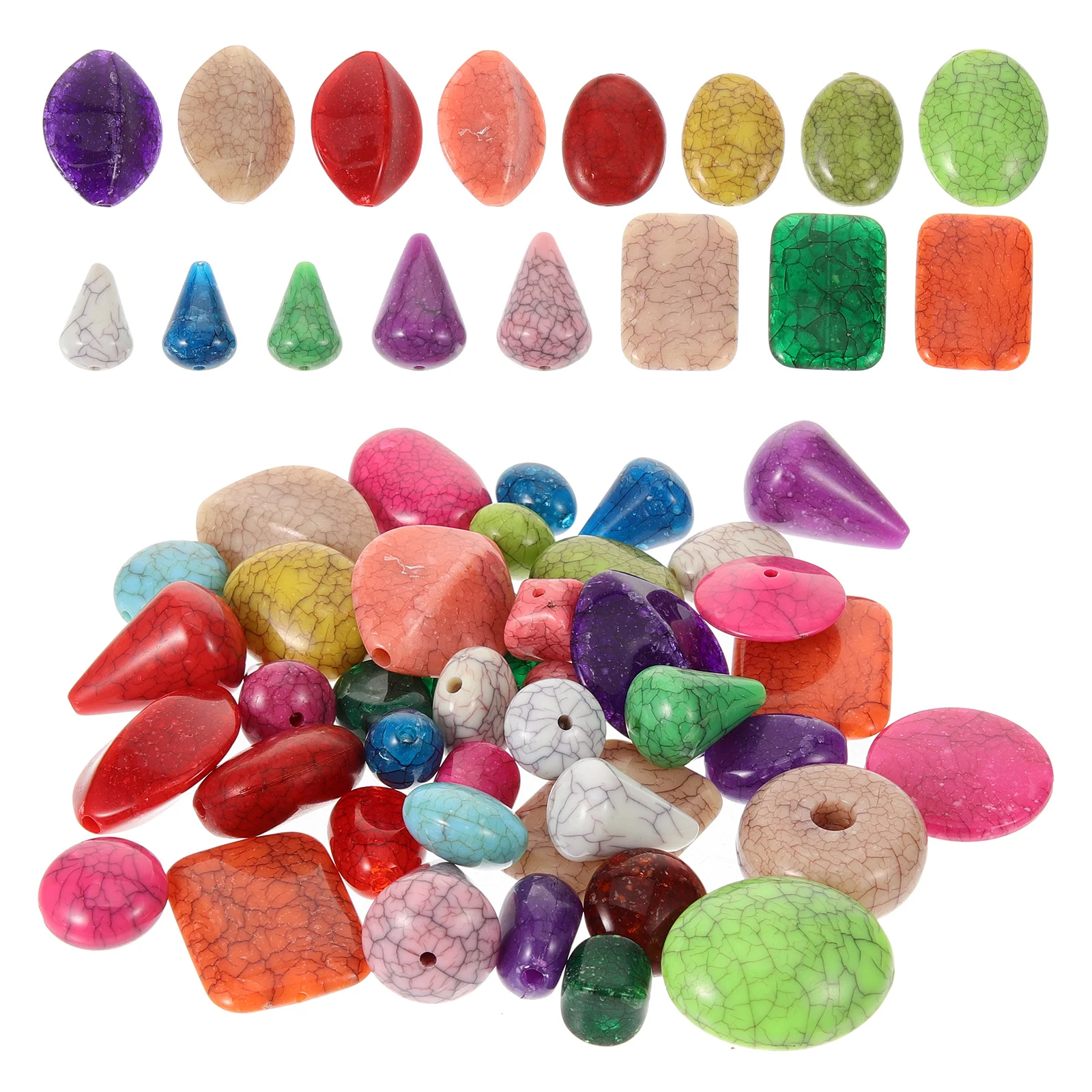 

1 упаковка, бирюзовые акриловые бусины, свободные бусины-разделители «сделай сам», для изготовления ювелирных изделий, ожерелье, браслет, аксессуары для рукоделия, бисер