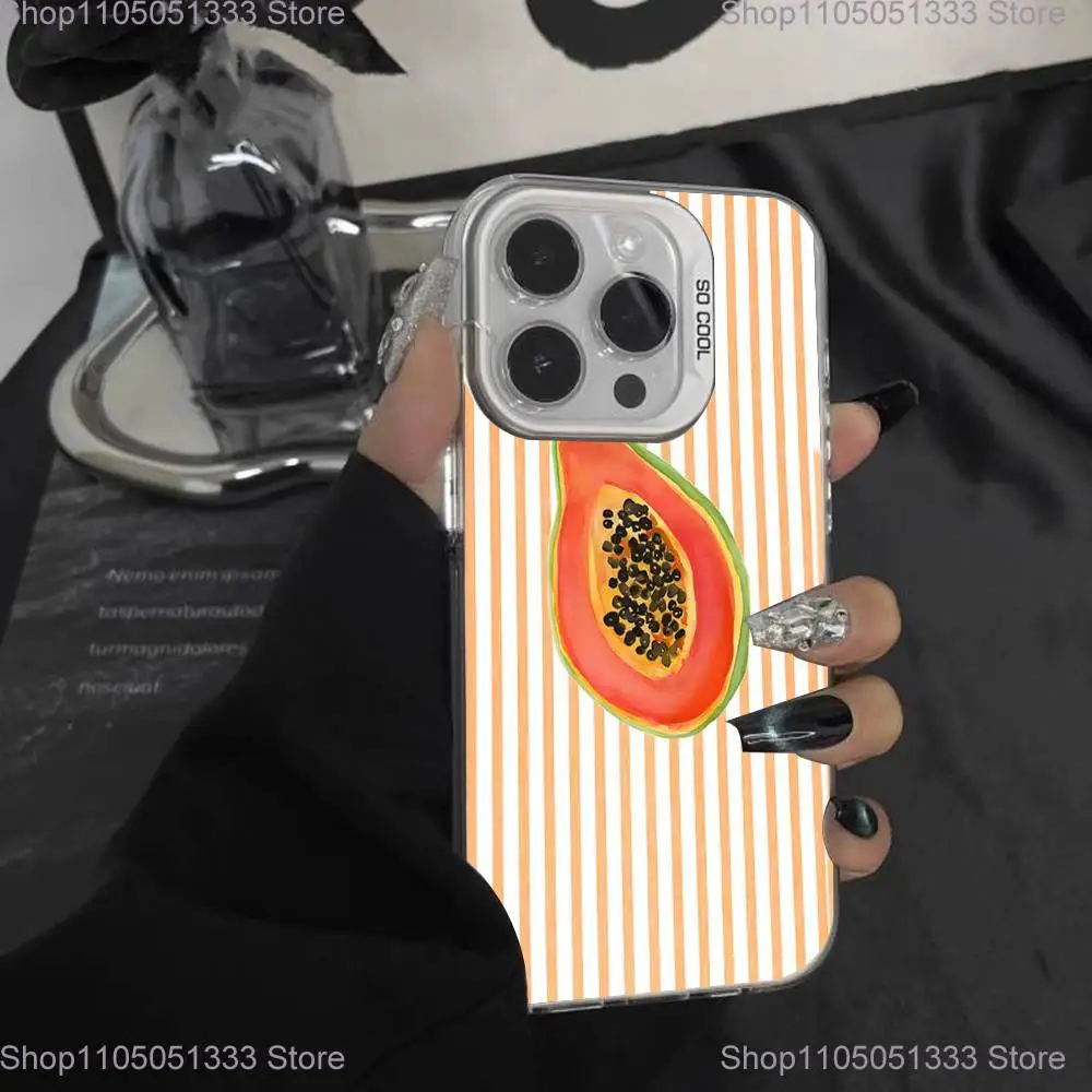 Monkey Sipping C-Caprisun Handyhülle für iPhone 16,15,14,13,12,11,Pro,XS,Max,Plus,Mini,SE, weiße Candy, matte, stoßfeste Abdeckung