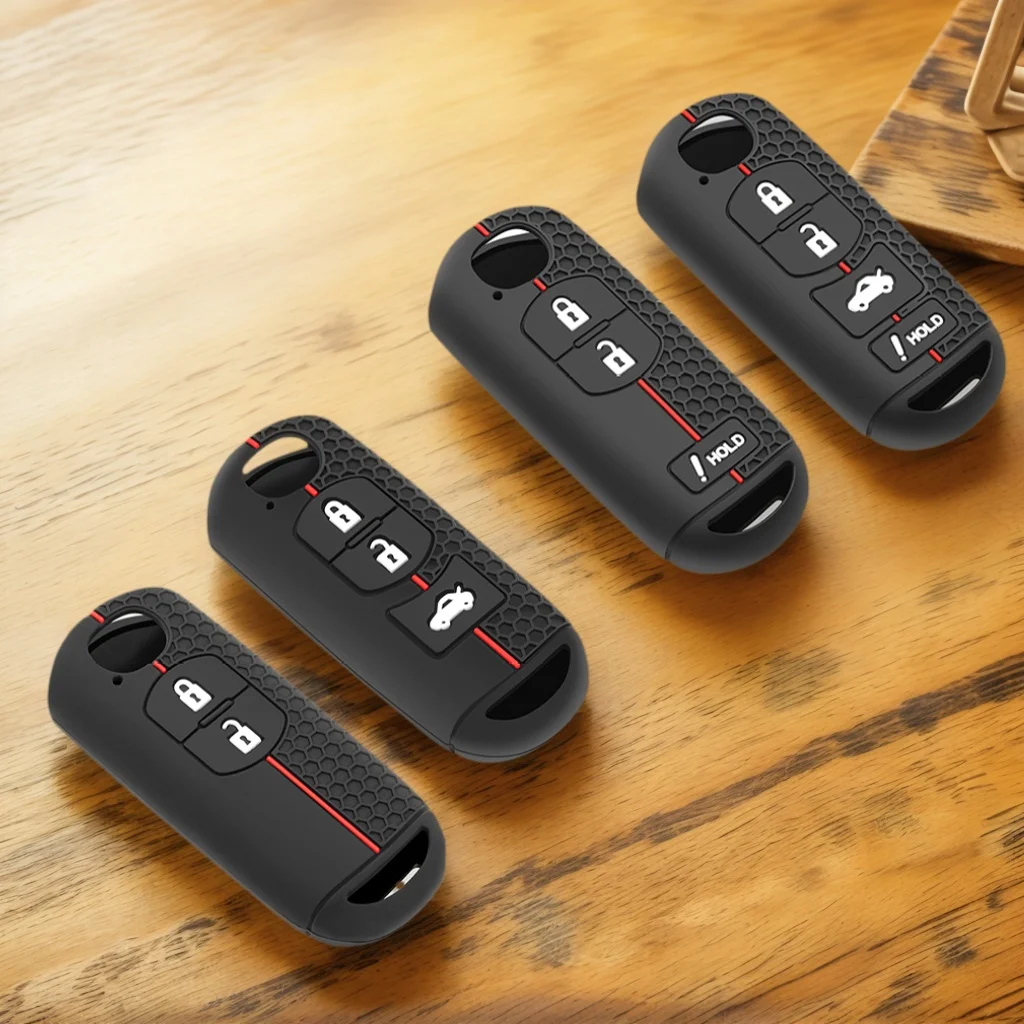 

2/3/4 Buttons Car Remote Key Case Cover Shell For Mazda CX-3 CX3 CX-5 CX5 CX7 CX-9 CX8 2 3 5 6 Atenza Axela Demio Keyless