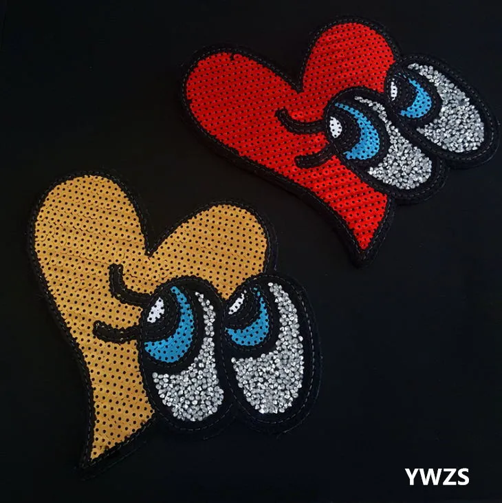 

New Arrival 20 Pcs Sequin And Rhinestones Iron On Patch DIY Hotfix Motif Applique Garment Bag Patch Bag Decor Accessory