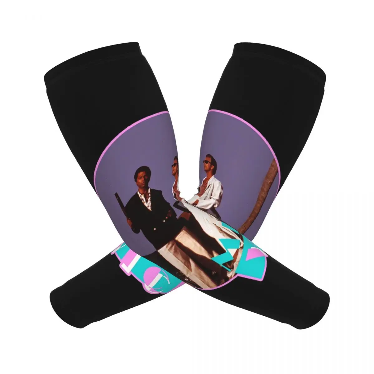 

Майами Vice R Рукава Мужчины Женщины Защита от солнца и ультрафиолета Татуировки Прикрытие Спорт Охлаждение Велоспорт