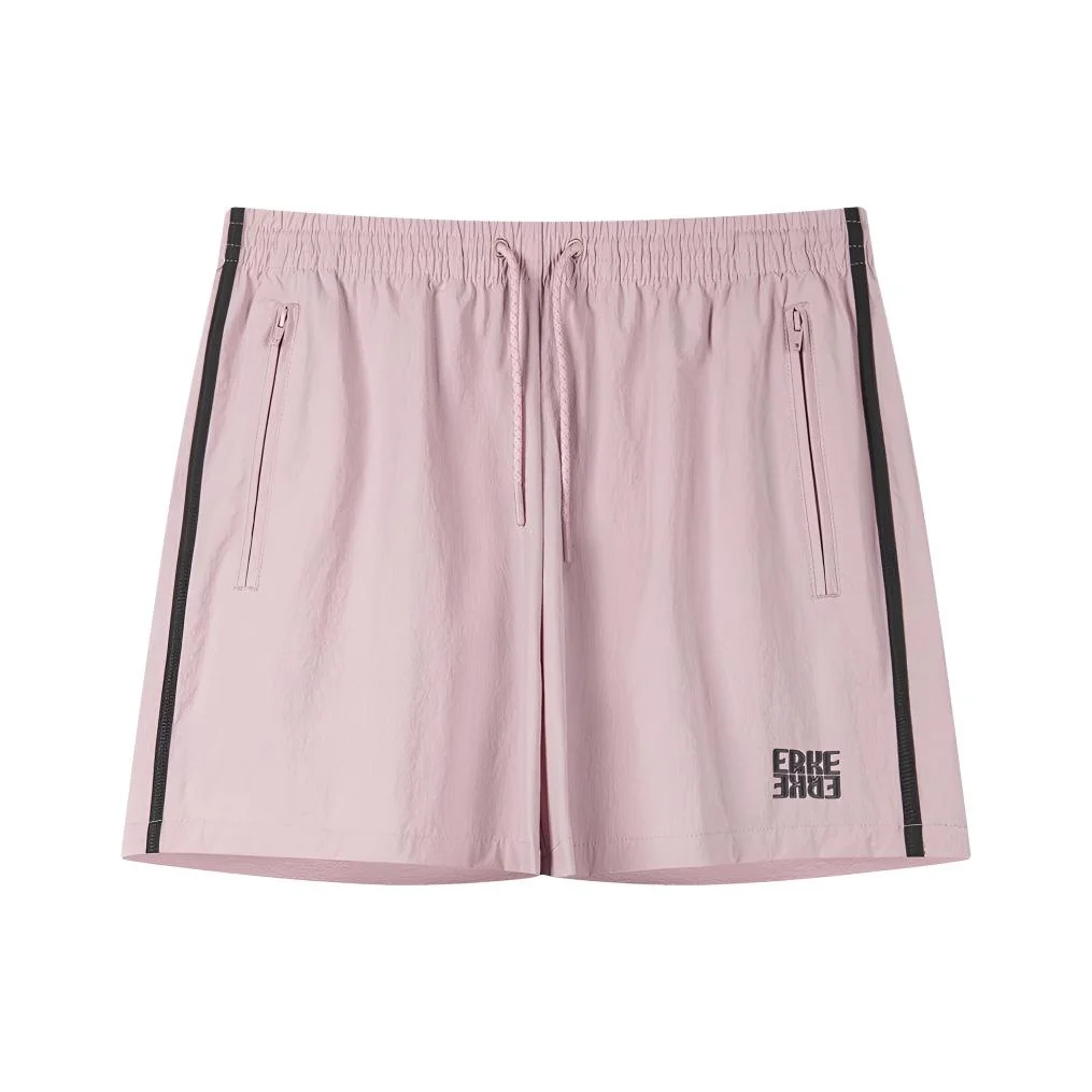 Erke Running Shorts Women's Nude Crystal Pink Moderate 12226204109-201
