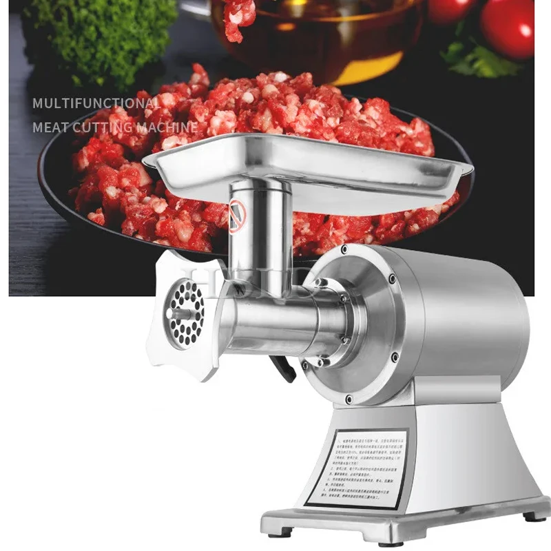 Multi Functional Stainless Steel Electric Meat Grinder, Commercial Coriander, Chili, And Chive Grinder, Sausage Filler