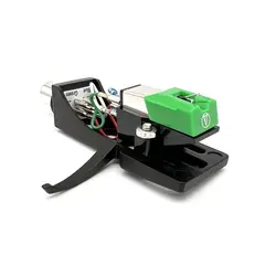 AT95E Moving Magnetic Cartridge Stylus Aluminium Alloy Headshell Holder Connect For LP Vinyl Record Player Turntable Phonograph