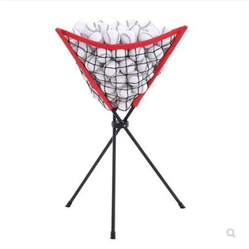 Portable Baseball Softball Ball Net Pocket Triangle Set