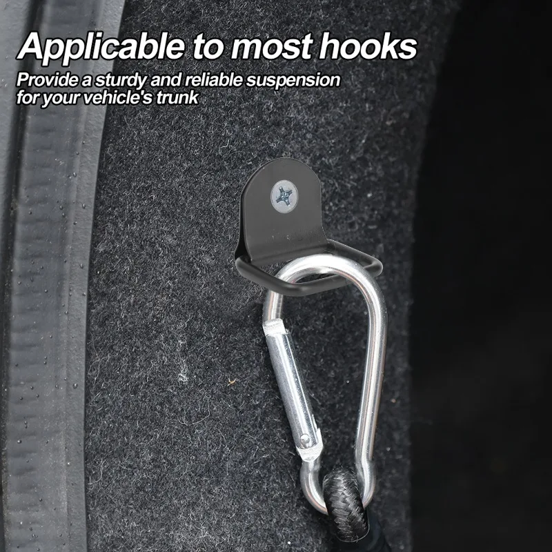 1-10PCS DRing Heavy Duty Tie Down Single Hole Iron Metal Mount Stamped Anchor Point Lashing Ring for Truck Trailer Cargo Van Kit