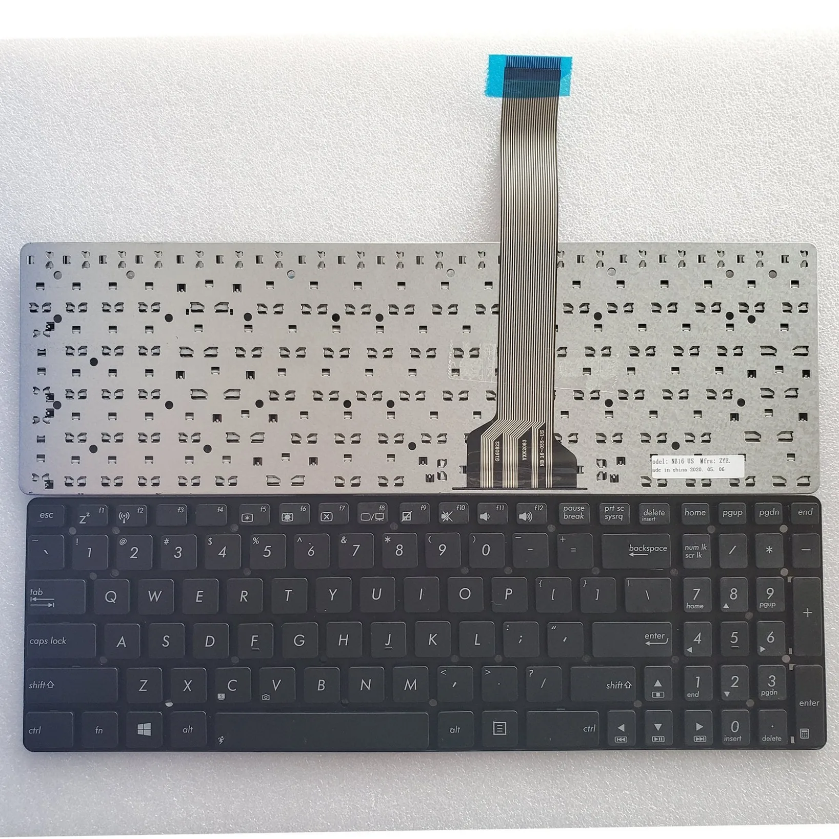 US AR Layout for ASUS K75 K75V K75VM K75VD K75VJ K75VM K55V R500VM A55A A75V K55A DK55 K55 K55V K55VD K55VM Laptop keyboard
