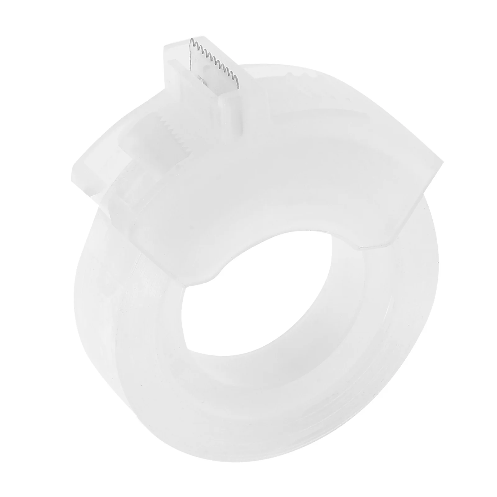 Dispensador de fita de plástico portátil, suporte para mesa, escritório, casa, reutilizável, cortador de fita profissional, dispensador de adesivo