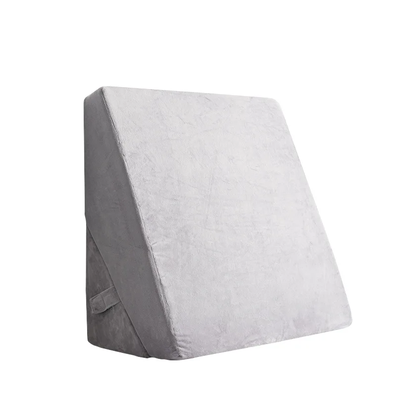 

bedside, gastric acid anti reflux, triangular pad, slope, backrest, lying back, elderly, bed