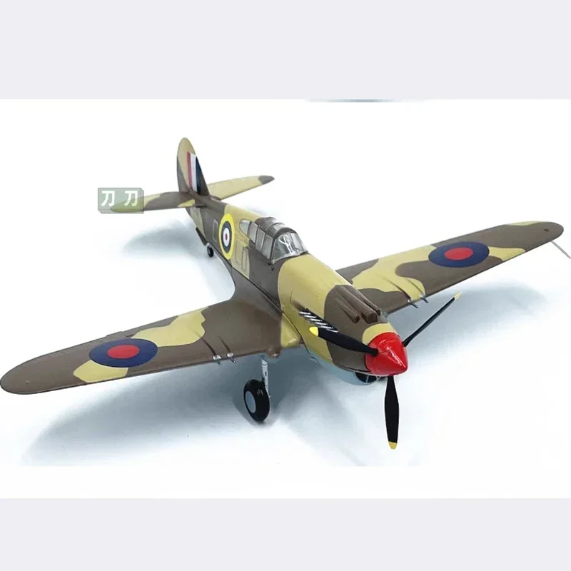 2024 Exclusive Diecast 1:72 Scale WWII British P40B/C Warbird Model  Perfectly Finished Aircraft for Adult Collectors