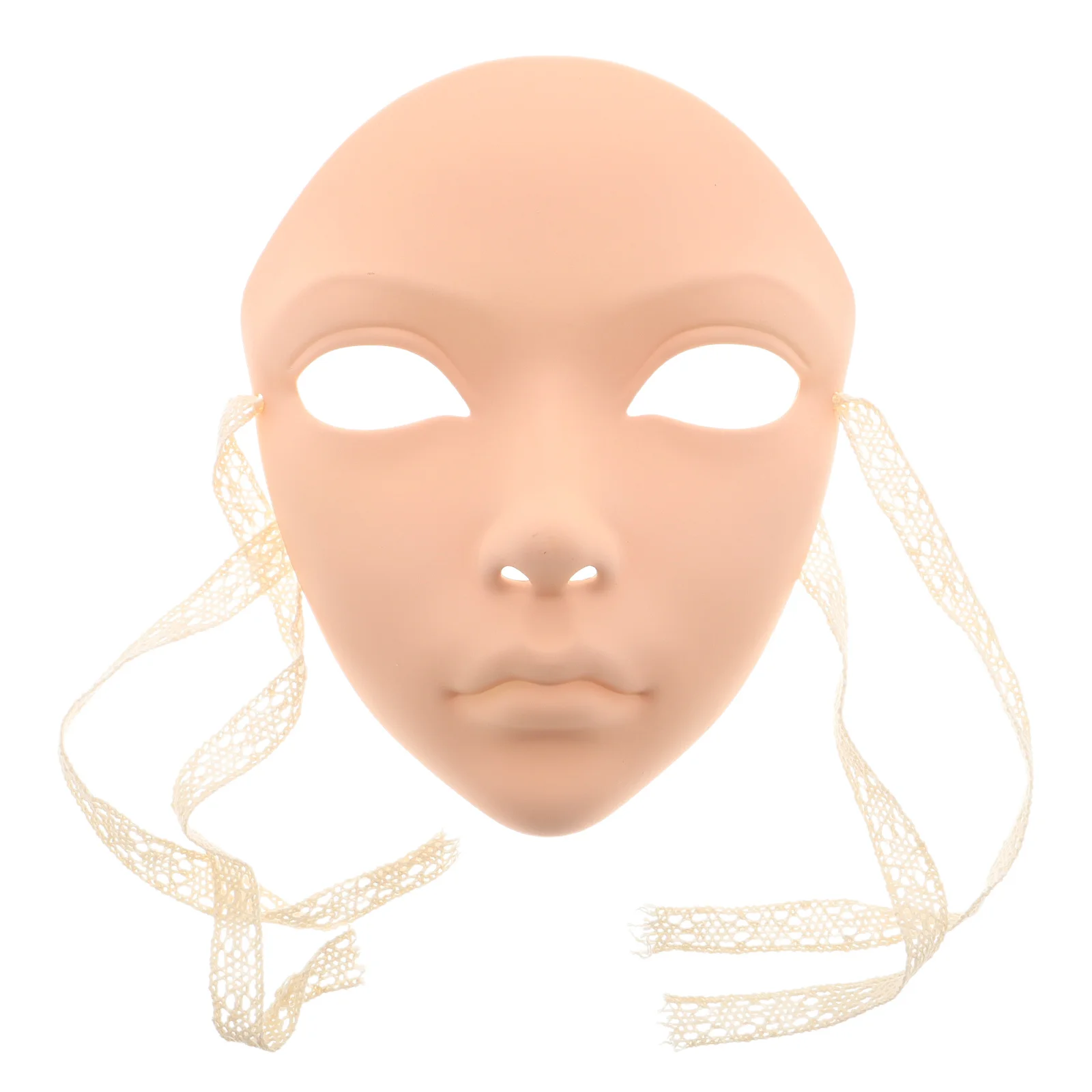 

Traditional Chinese Beauty Mask Full Face Coverage Hand Decorated Plastic Masquerade for Hanfu Cosplay Event Masqurade Mask