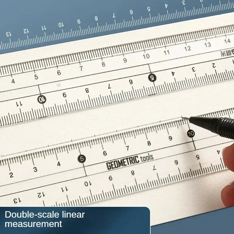 Imagem -05 - Compass Grupo Régua Medição Aprendizagem Profissional Multifuncional Drawing Tool Régua e Régua Eight Pcs hb m & g