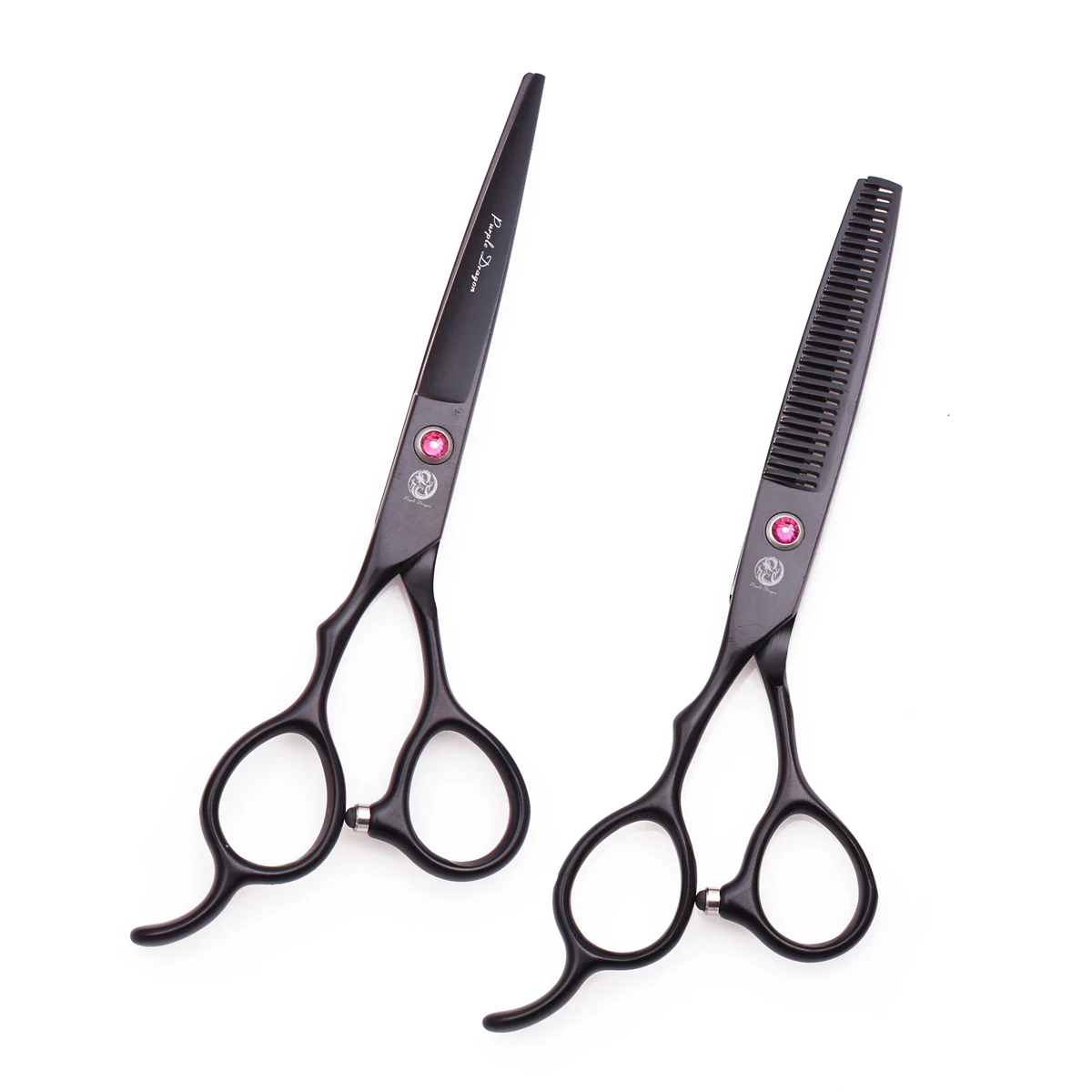 

Hairdressing Scissors Left Hand Purple Dragon 5.5" Barber Cutting Shears Thinning Scissors Professional Hair Scissors Z8001