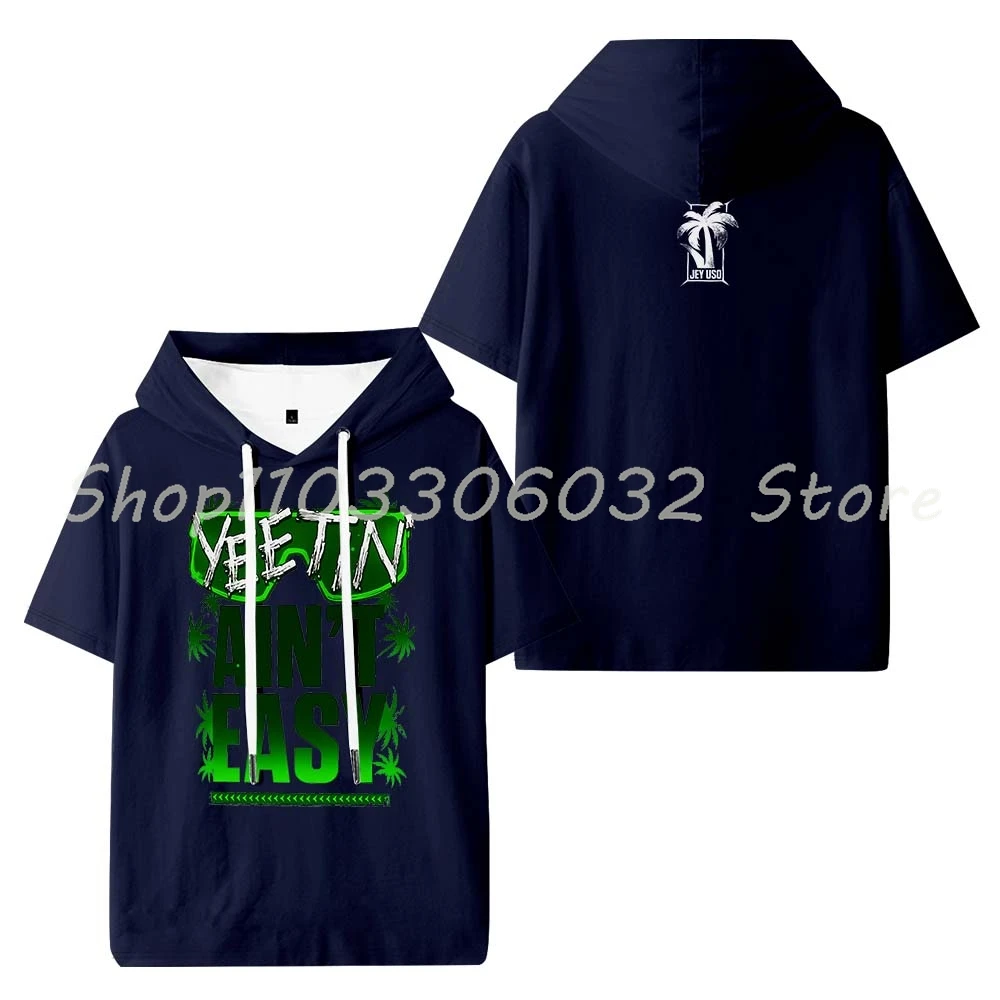 تي شيرت Jey Uso Yeetin' ليس من السهل مقنع للنساء والرجال بأكمام قصيرة تي شيرت كاجوال على الموضة #5