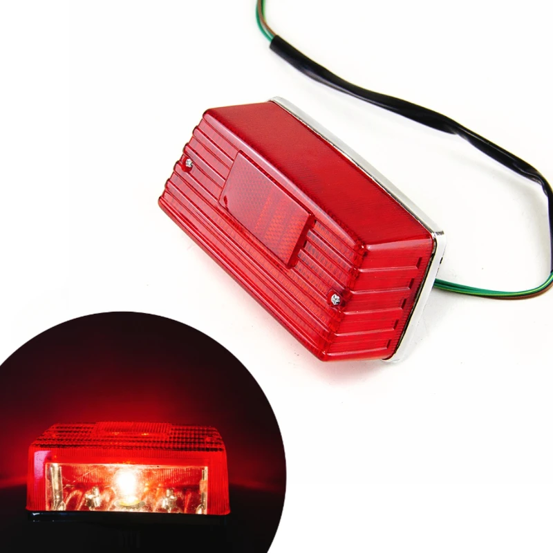 

Tail Light Lens ATV Taillight Cover For Suzuki AX100 GS125 Taillight Stop Assembly ATV Accessories