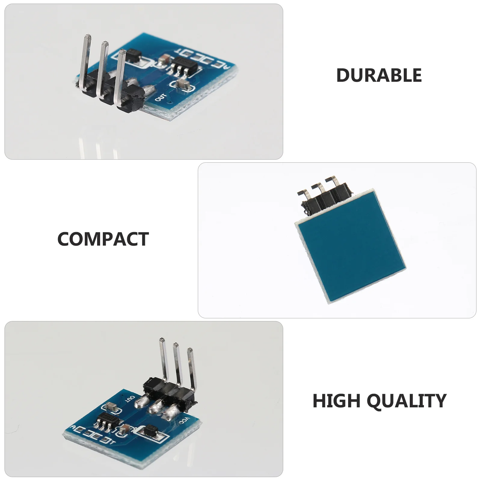 5 pcs Touch Switch Module Capacitive Single Channel Sensor For Diy Projects Wall Desk Hidden Installation Touch Key Module