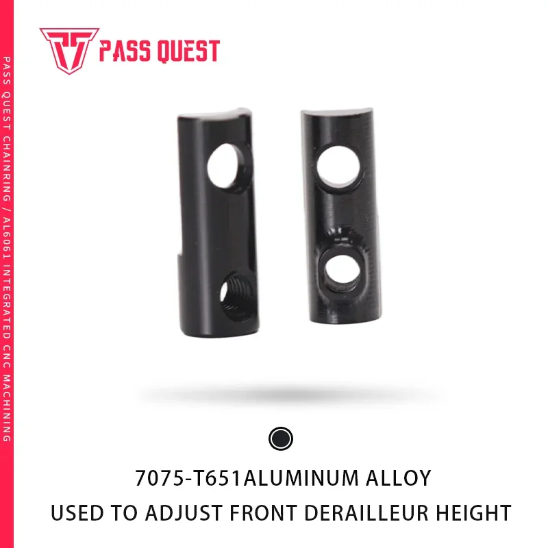 

Удлинитель переднего переключателя для шоссейного велосипеда PASS QUEST 7075-T651 из сплава AL для цельного переднего переключателя