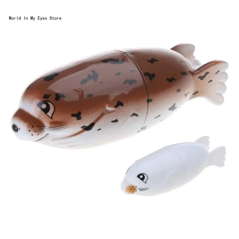 124D Barco água flutuante nadador peixe elétrico brinquedo segurança para chá bebê brinquedos sem mordida