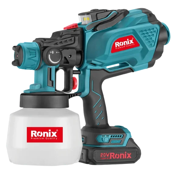

# Hot Ronix 8604 Airless Paint Sprayer Brushless Paint Sprayer Spray Gun Cordless Keep Your Battery From Damage Cordless Spray G