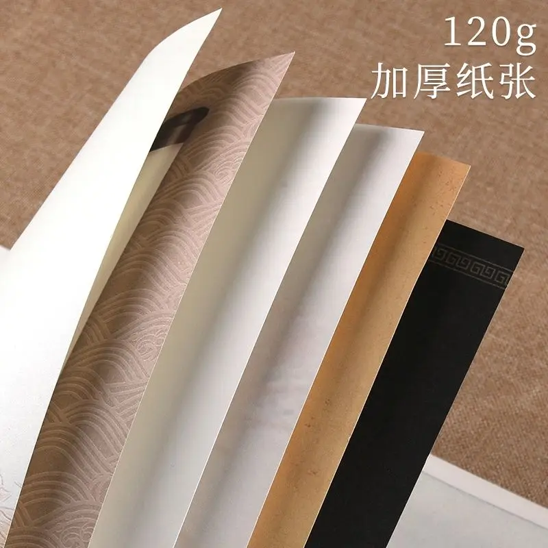 Chinese style large vertical strips, hard pen calligraphy paper, black and white long scrolls, square letters