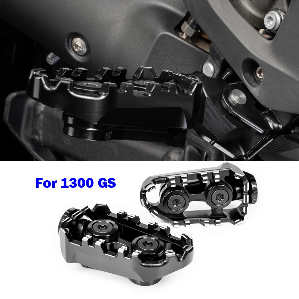 

R1300GS pedal is suitable for BMW R 1300 GS motorcycle modification mechanical anti-skid pedal driver pedal 1300GS accessories