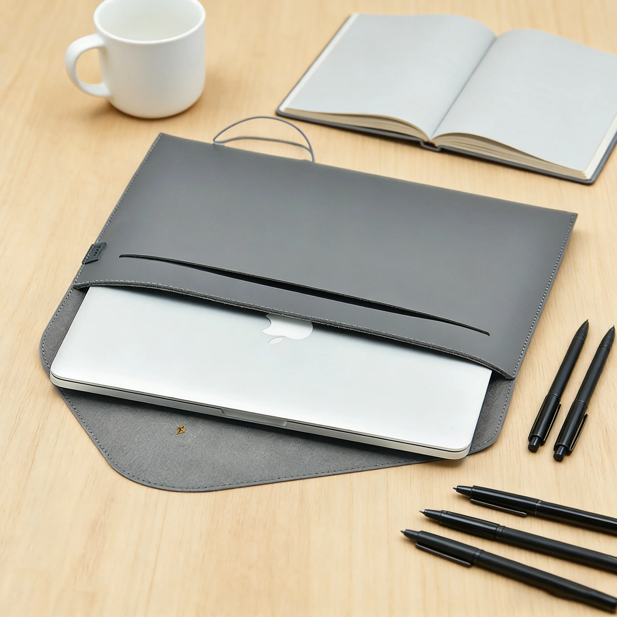 Retro Style 13/14/15/16 Inch Laptop Sleeve Case Bags Can Accommodate Power Adapter For MacBook Air 13.3/13.6