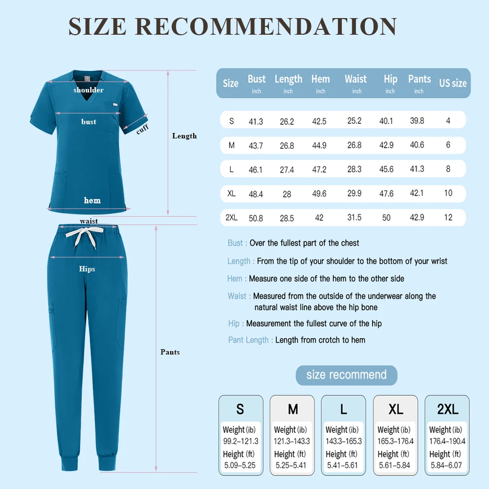 Verpleging Scrubs Set Anti-Rimpel Medische Chirurgische Toga Groothandel Ziekenhuis Scrub Top Arts Verpleegkundige Speciale Scrub Uniform Mannen Vrouwen
