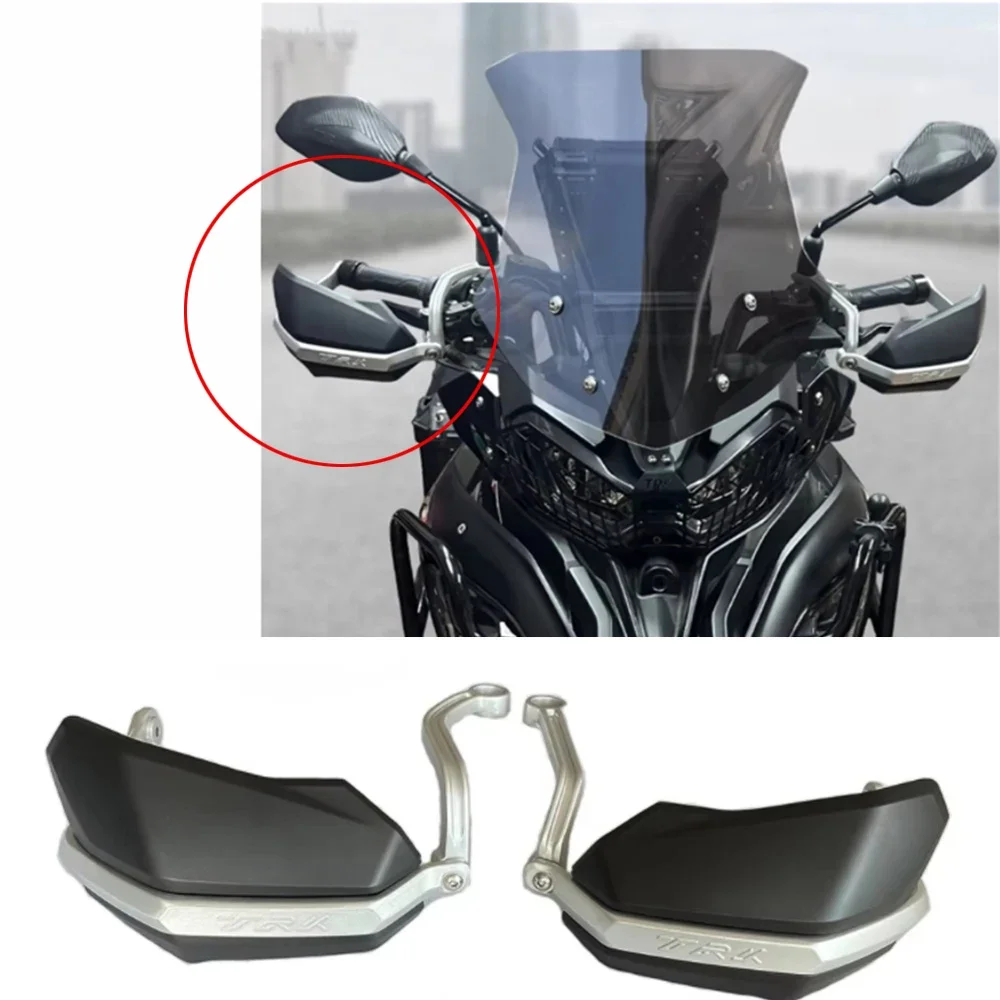 

For QJMOTOR SVT500 SVT650 SVT750 SVT800 Handle Bar Protection Cover Motorcycle Handguards For Benelli TRK702 TRK702X 502X