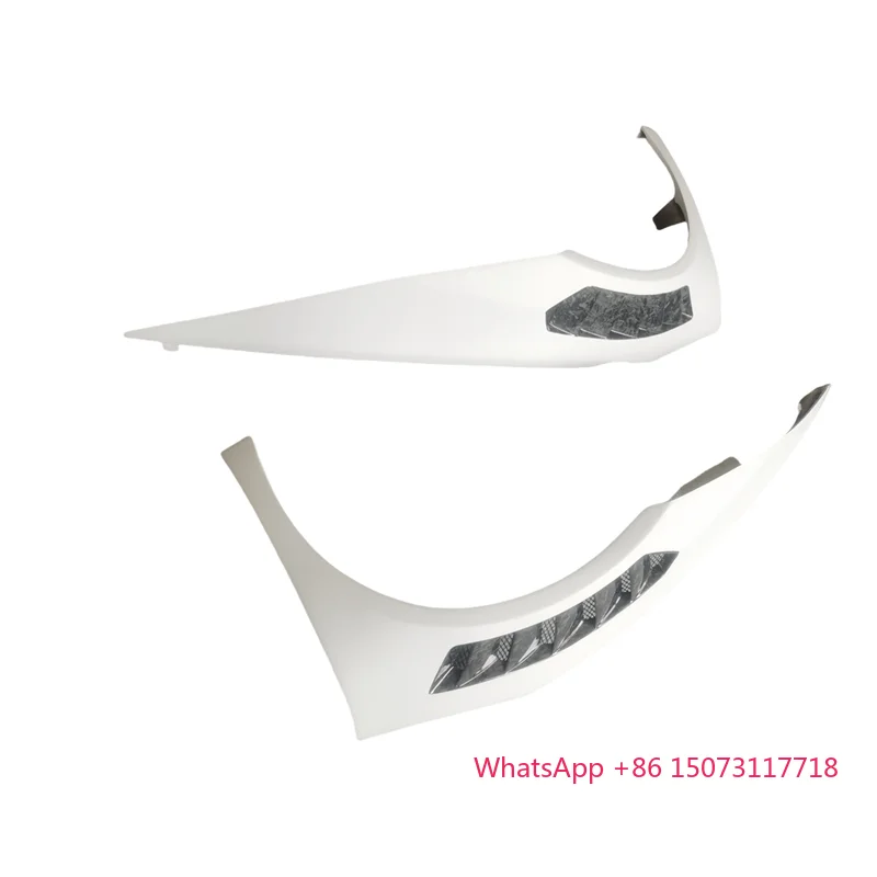 

V Style for Huracan Front Fender for LP610 Real Forged Carbon Fiber Vented Fender for Huracan LP610 Louvered Spoiler