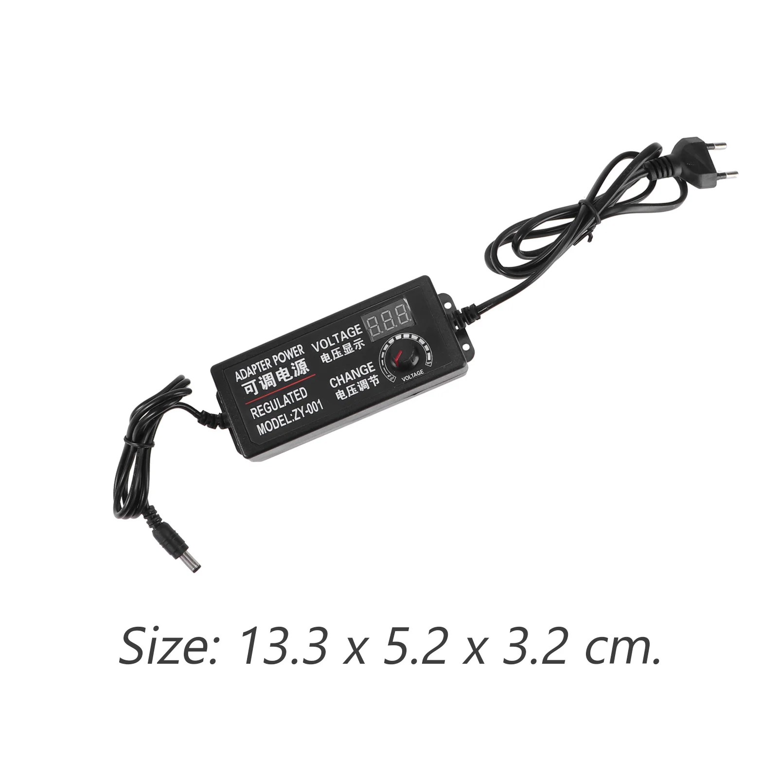 조정 가능한 전압 전원 공급 장치 9-24v3a 다기능 LED 디스플레이 레귤레이터 어댑터 과전류 과전압 보호