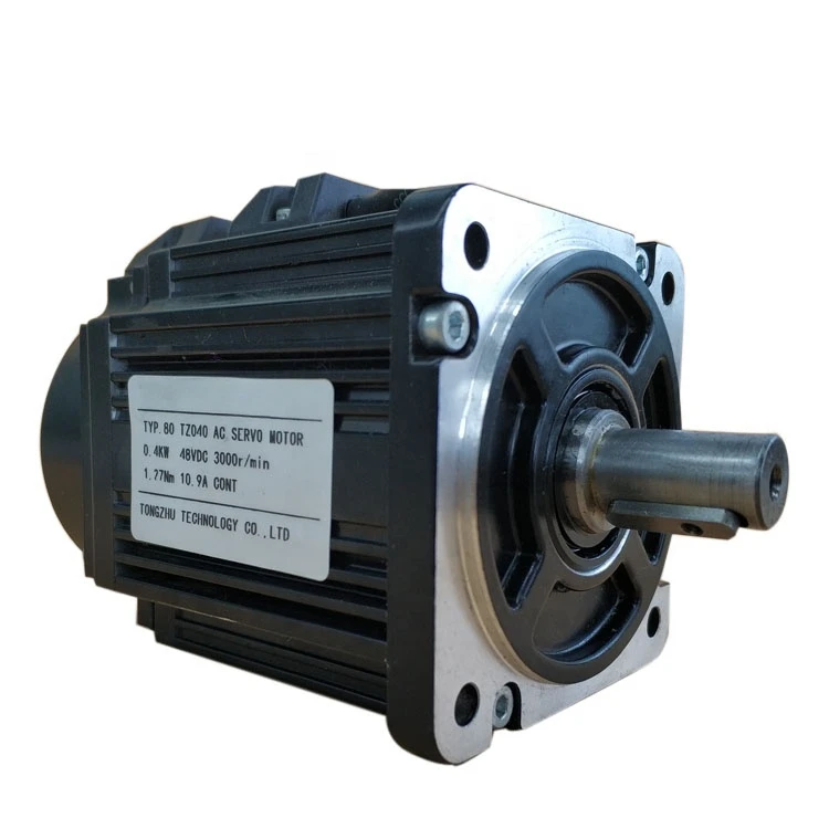 TZBOT DC Servo Motor Elétrico, 220W com Codificador para Peças Robóticas, TZ80N-01330