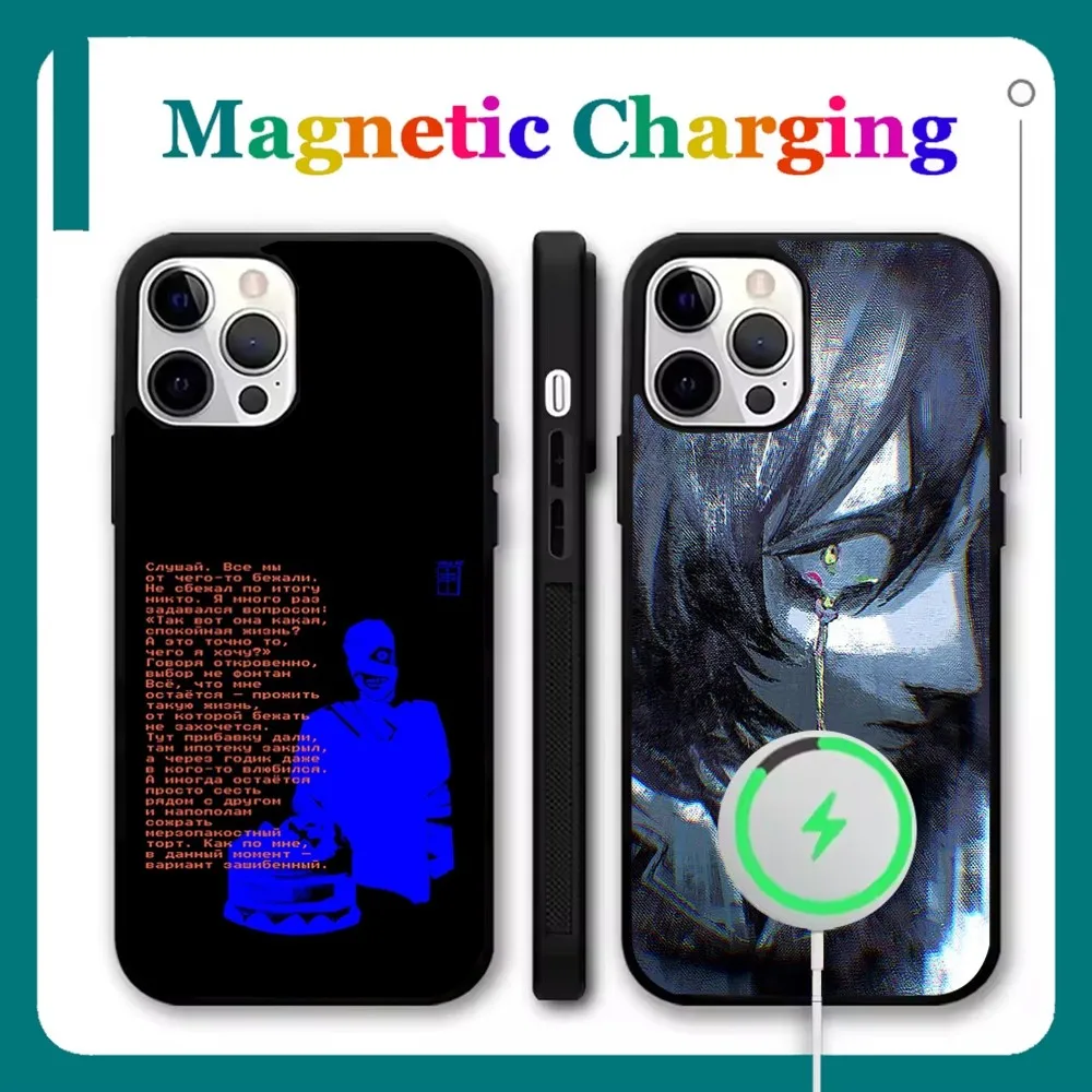 

Game Mouthwashing Anya Phone Case For iPhone 16,15,14,13,12,11,Pro,Max,Plus,Mini,SE New Magsafe Magnetic Wireless Charging