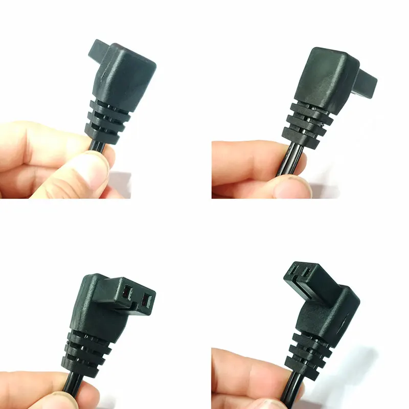 Universal 16AWG Car Compressor Refrigerator Special Plug Wire 12V/24V Pure Copper Car Refrigerator Power Cord Accessories Plug