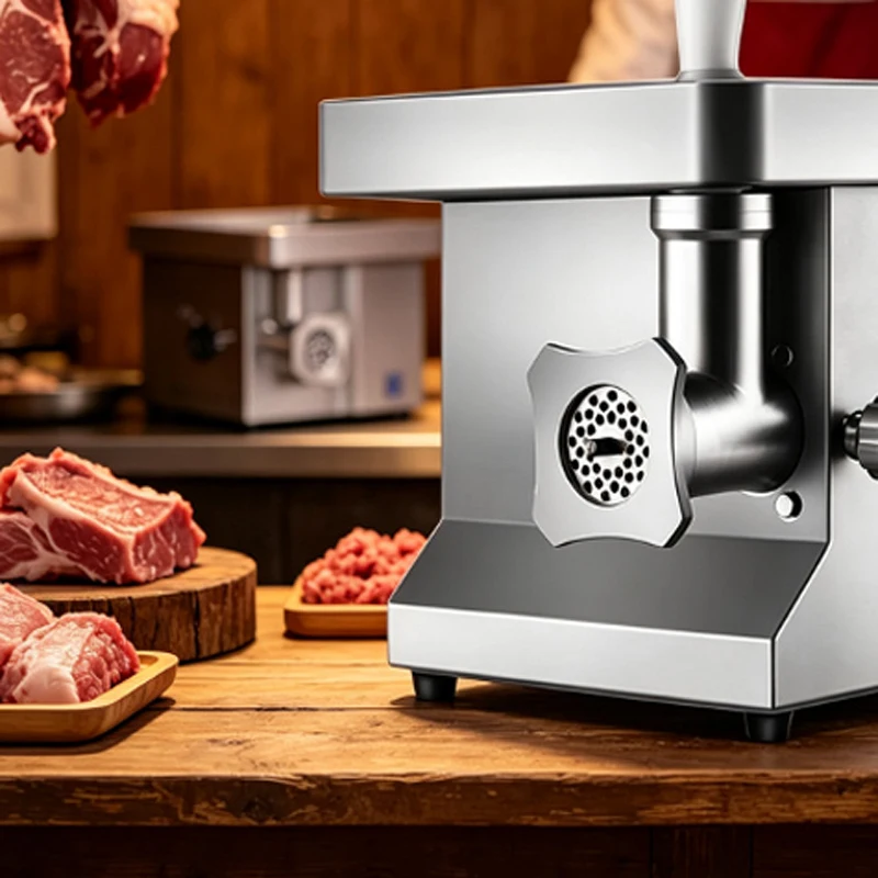 High Power Stainless Steel Meat Grinder Mincer Manual Operation Capacity New Commercial Meat Grinder