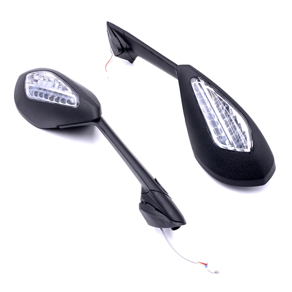 Motorcycle LED Turn Signal Rear view Mirror side mirrors For DUCATI 1199 Panigale S R 12 12-14 899 Panigale 14-15