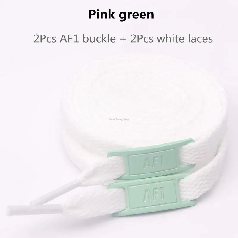 Flache sportliche Schnürsenkel für AF1 mit 1 Paar Schnürsenkel, Mental Tag Charms, Original-Ersatz-Schnürsenkel für Männer und Frauen, AF1-Anzug – Detail 14
