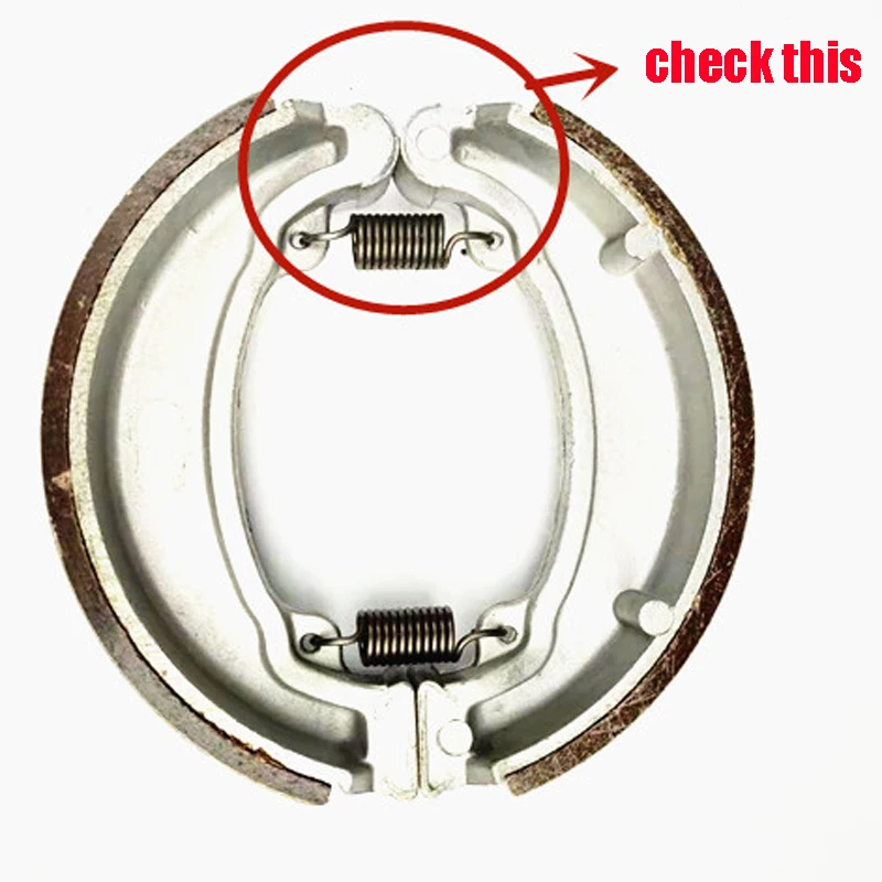 

Motorcycle Brake Pads for Sundiro Honda Lifan Dayun Jialing Haojin DT175 WY125 FXD125 CGL125 CG150 WH125 CBT125 Drum Brake Shoes