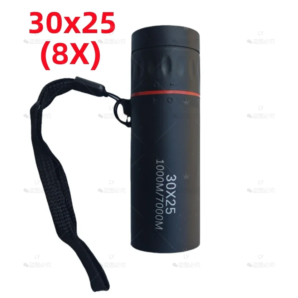 CAOX Leistungsstarkes Mini 10X25 12X30 Monokular-Teleskop HD Tragbare BAK4 FMC Optik Kompaktes Taschenfernglas für Tourismus und Outdoor – Detail 2