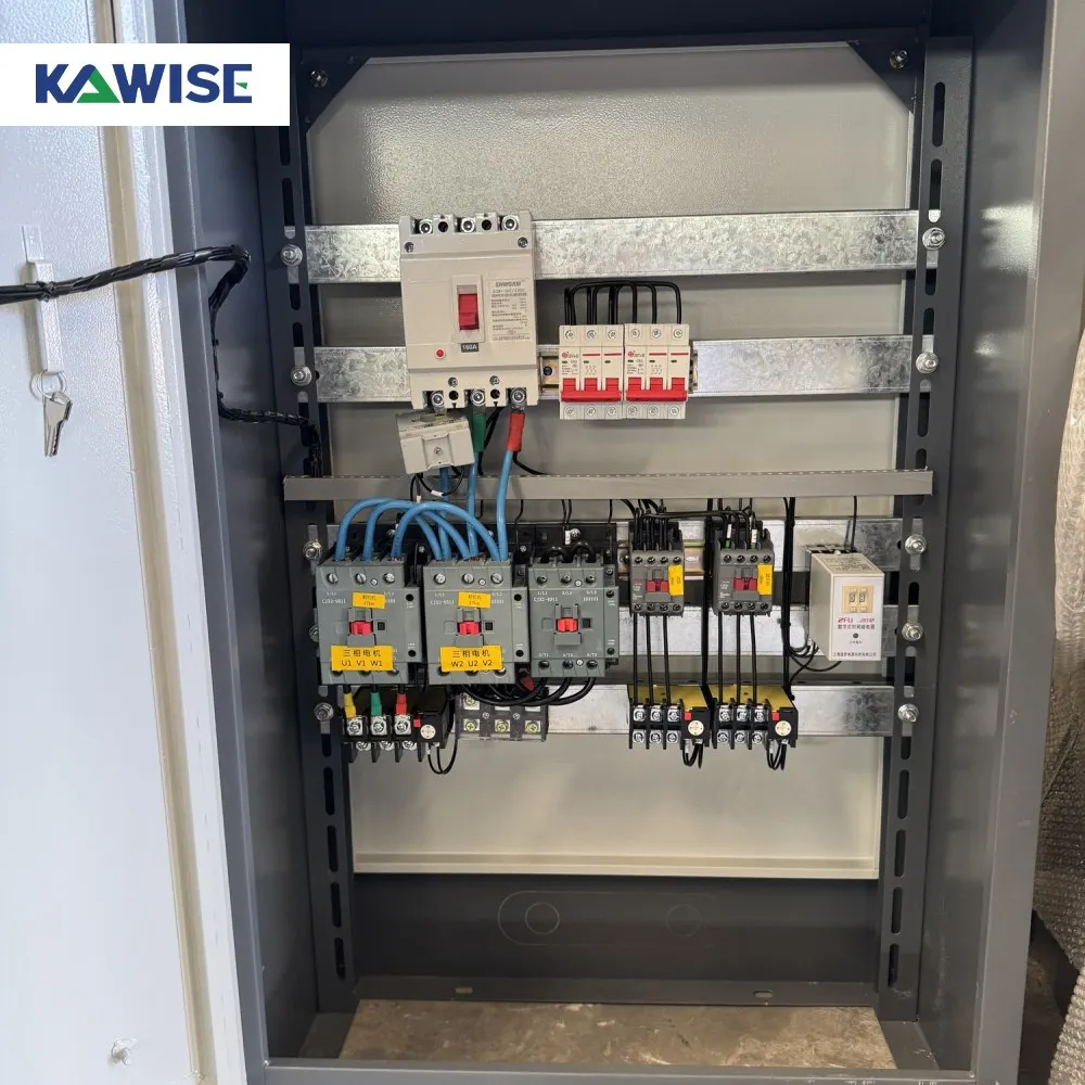 AIROW Central Electrical Control Cabinet for Production Lines, Integrated PLC, Power Distribution, Motor Protection and Safety