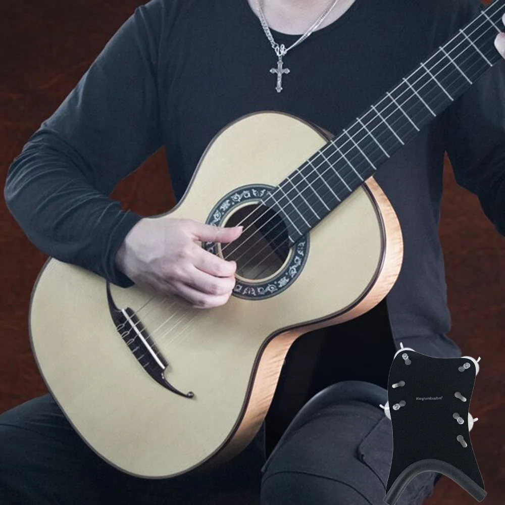 新しい Koyunbaba クラシックギターサポートバック吸引流線型ギターサポートギターネックレスト
