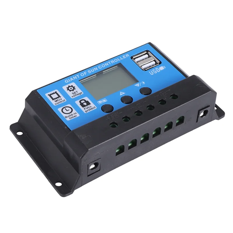 

ABVJ-Solar Power System Battery Charger 25W Solar Panel Courtyard Outdoor Camping Emergency Charging Board
