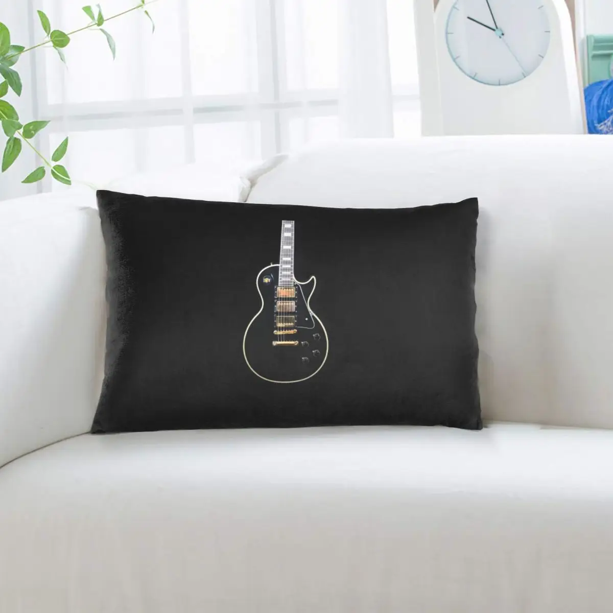 1995 Gibson Custom Shop 1958 Les Paul Rectangle Pillowcase Cushion Cover Decorative Bedroom Bed Home Comfort Throw Pillow